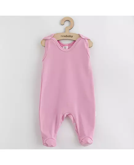 Baby onesie - roze - maat 80 (9-12 maanden) - mouwloos