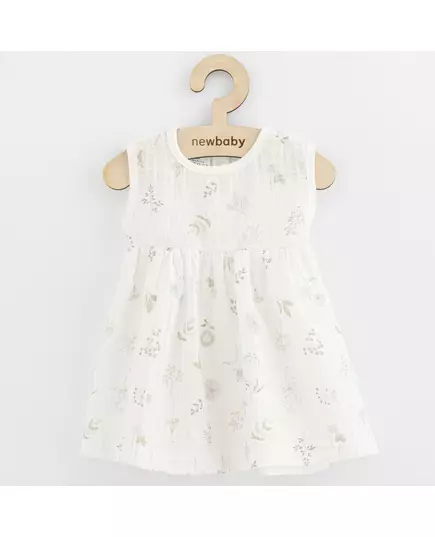 Kinderkleding - Katoen Jurk - Maat 86 (12-18 maanden) - Mouwloos