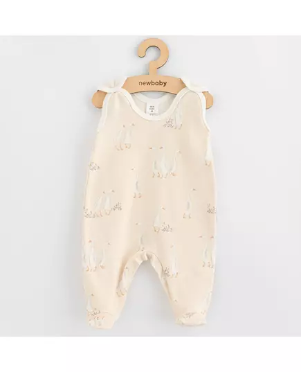 Babyromper - 100% katoen - OEKO-TEX STANDARD 100 - Crèmekleur