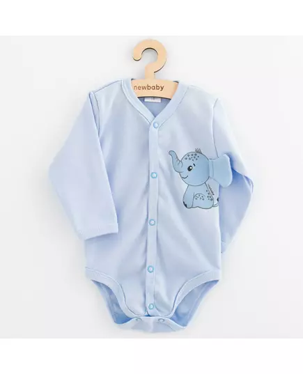 Baby romper - Met lange mouwen - Olifant ontwerp - 100% katoen