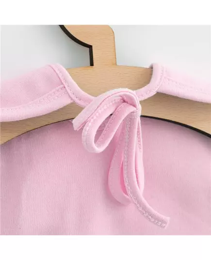 Slabbetje - 100% Katoen - Roze Olifant - 3D-Oren - Babyaccessoires