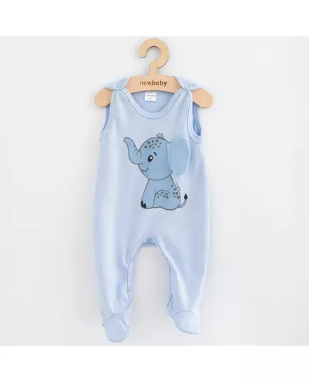 Babykleding - Baby rompertje - Lichtblauw - 100% katoen