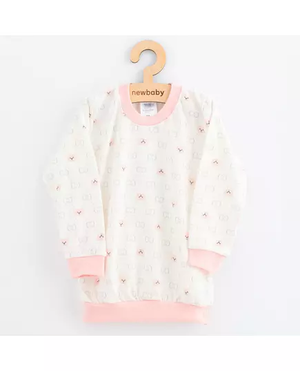 Pyjama's - Katoen - Langmouwig Shirt - Effen Roze - Baby Kleding