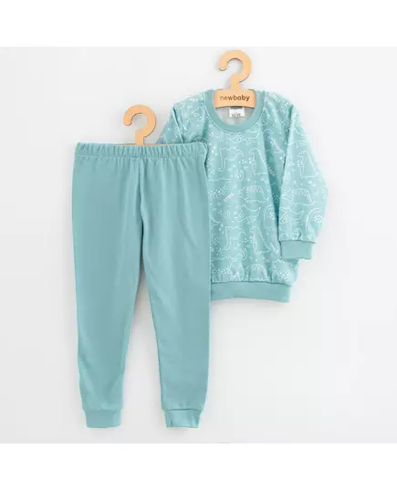 Kinderkleding - Zachte katoen pyjama set - Dino print - Elastische tailleband