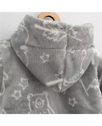 kinderhoodie - Wellsoft Winter Times - teddybeer - 100% katoen