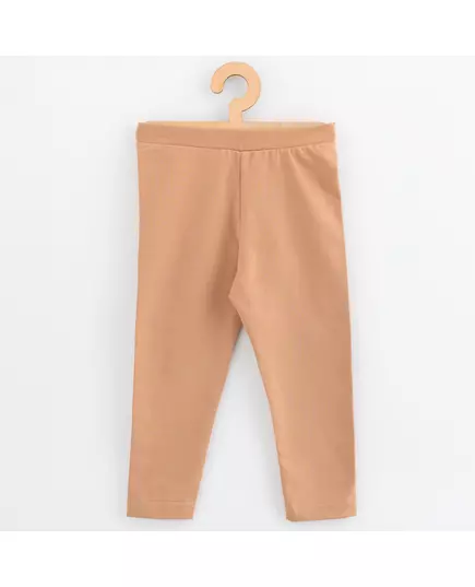 Kinderleggings - Beige - Katoen - Taps toelopend - OEKO-TEX 100