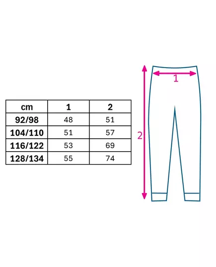 Leggings - Donkergroen - 95% Katoen - Brede Tailleband