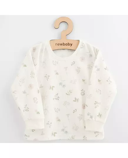 Kinderkleding - Katoenen T-shirt - Lange mouwen - Bloemenpatroon