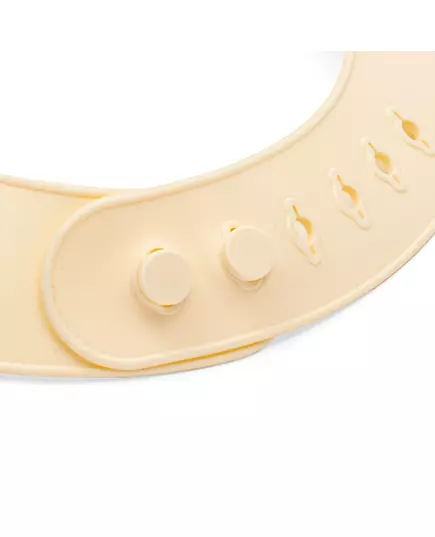 Slabbetje - Silicone - Beige - 100% BPA-vrij - Verstelbare nekband
