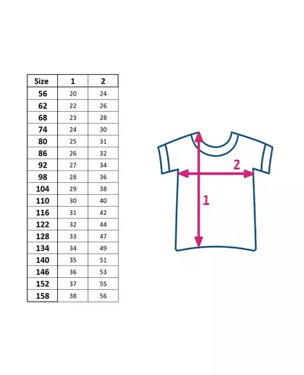 T-shirt - Katoen - Korte mouwen - Ronde hals - Babykleding