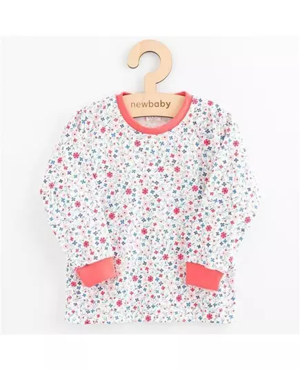 Kinderpyjama's - Katoen - Bloemenprint - Koraalrood - Lange Mouwen