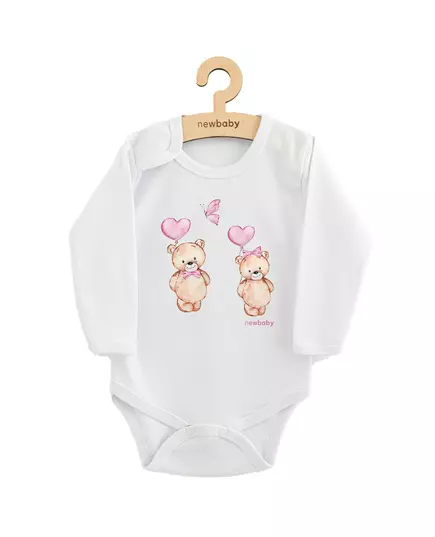 Baby Romper - Katoen - Lange Mouwen - New Baby Love Bears