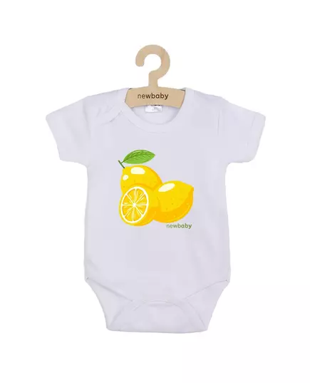 Baby rompertje - Korte mouwen - Citroen print - 100% katoen