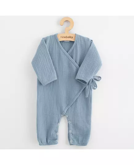 Babyromper - Katoenstof - Lichtgewicht - Katoen - Blauw