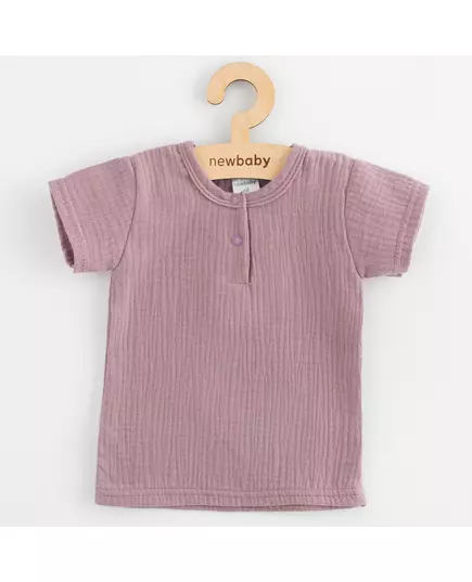 Kinderkleding - Katoen set - T-shirt met korte mouwen - Broek met elastische tailleband