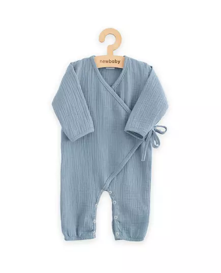 Baby Romper - Lange Mouwen - Wikkelontwerp - 100% Katoen