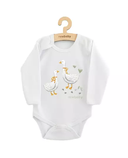 Baby Bodysuit - 100% Katoen - Lange Mouwen - Drukknoopjes