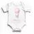 gepersonaliseerde romper roze olifant