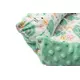 Babynest Minky – mintgroene egeltjes