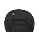 Zwart polar fleece romperzak voor wandelwagen