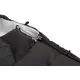Zwart polar fleece romperzak voor wandelwagen