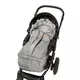 Kombinatie 3in1 Romperzak - grijs poolfleece