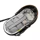 Kombinatie 3in1 Romperzak - grijs poolfleece