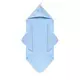 Zacht badhanddoek lam - blauw