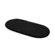 Kinderwagenmatras classic zwart 75 x 35 cm