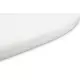 Kinderwagenmatras classic zwart 75 x 35 cm