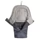Combi 3in1 Romperzak - grafiet/grijs polar fleece