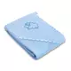 Zacht badhanddoek lam - blauw