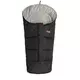 Combi 3in1 Romperzak - zwart/grijs polar fleece