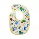 Kleine slab met klittenbandsluiting blauw