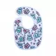 Kleine slab met klittenbandsluiting blauw