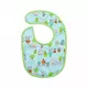 Kleine slab met klittenbandsluiting blauw