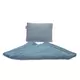 Gebreide wiegenset muslin-blauw