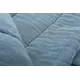 Gebreide wiegenset muslin-blauw