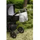 Witte Eco-leren Wandelwagen Tas Avontuur