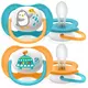 Ademvrij Fopspeen Blauw 6-18m