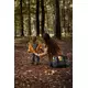 Witte Eco-leren Wandelwagen Tas Avontuur