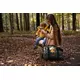 Witte Eco-leren Wandelwagen Tas Avontuur