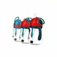 Gewichtbeker Blauw/Rood
