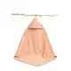 Crepe Badcape Dirty Pink