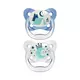 Prevent Glow Vlinder Schild Fopspeen 2-pack