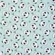 Bamboeluier Panda Mint 75x75