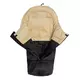Combi slaapzak zwart/beige