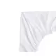 Wit jersey wieglaken katoen 40x90 cm