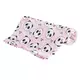 Bamboeluier Panda Roze 75x75