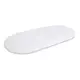 Jersey waterdichte hoes wit 35x75 cm